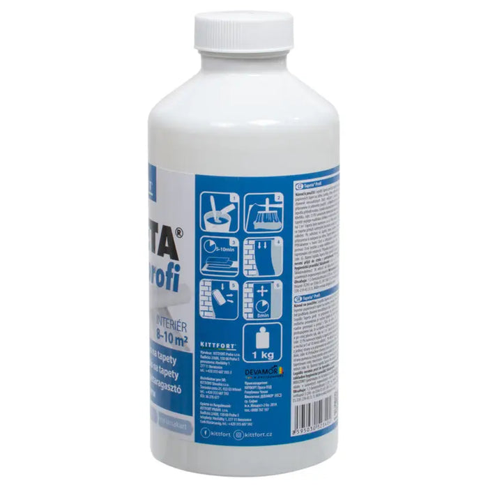 LIQUID WALLPAPER ADHESIVE 1 KG KITTFORT - Лепила<<<Лепила и ленти<<<Бои и лакове<<<Praktiker&&&Лепила<<<Лепила и