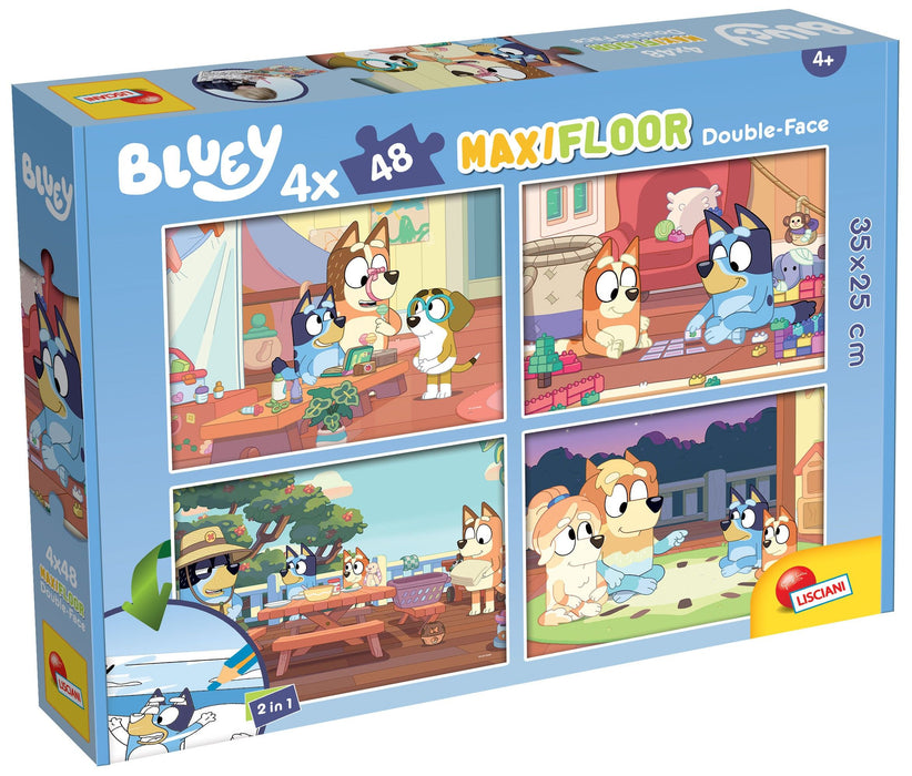 LISCIANI BLUEY PUZZLE DF MAXI FLOOR 4 X 48