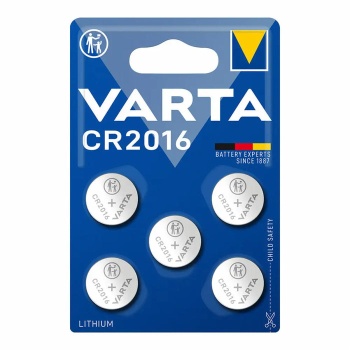 Lithium Button Batteries Varta 6016101415 CR2016 3 V (5 Units) - Електроника Батерии<<<Компютри|