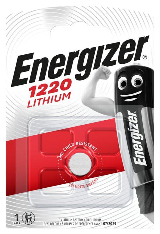 Lithium button battery ENERGIZER CR1220 3V - Батерии<<<Батерии и зарядни
