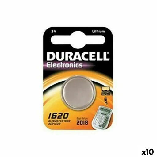 Lithium Button Cell Battery DURACELL 3V (10 Units) - Електроника Батерии<<<Компютри| Електроника<<<BigBuy&&&Алкални