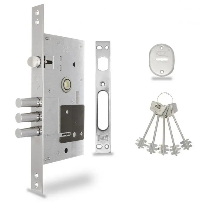 LOCK KALE 252 RL - Обков за врати<<<Обков<<<Мебели и интериор<<<Praktiker&&&Обков за врати<<<Врати и обков<<<Мебели и