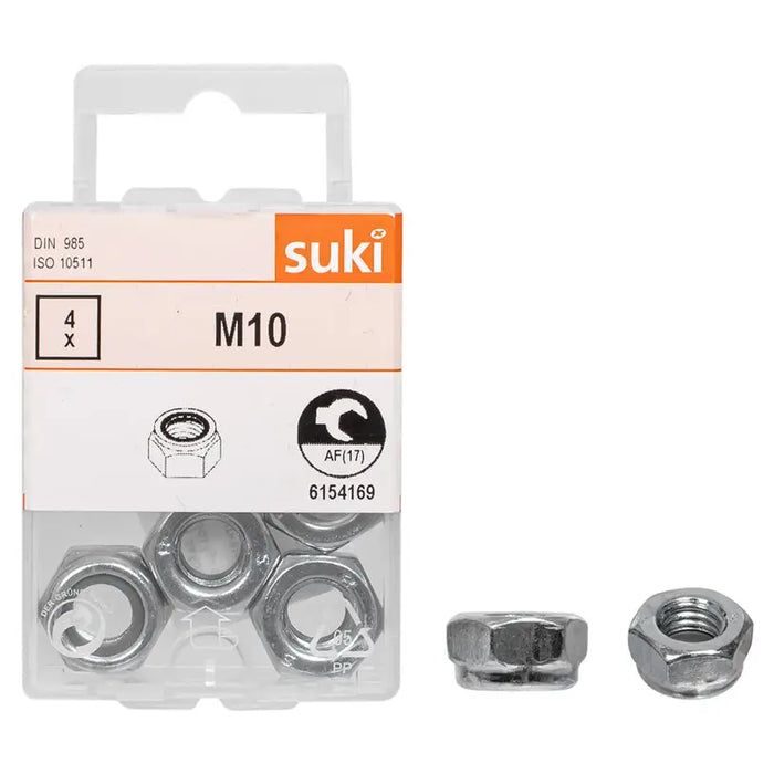 LOCK NUT M10 SUKI - Болтове и гайки<<<Винтове и болтови съединения<<<Инструменти и железария<<<Praktiker
