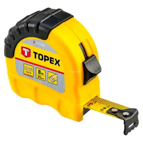LOCKING ROLLER 8M X 25MM TOPEX - Измервателни инструменти<<<Ръчни инструменти<<<Инструменти и