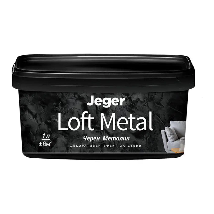 LOFT METAL DECORATIVE EFFECT 1 L JEGER - Декоративни покрития<<<Интериорни бои<<<Бои и лакове<<<Praktiker&&&Декоративни