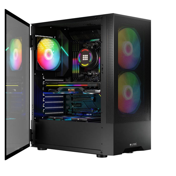 Logic ARYA  ARGB MINIDI USB 3.0 Case Black