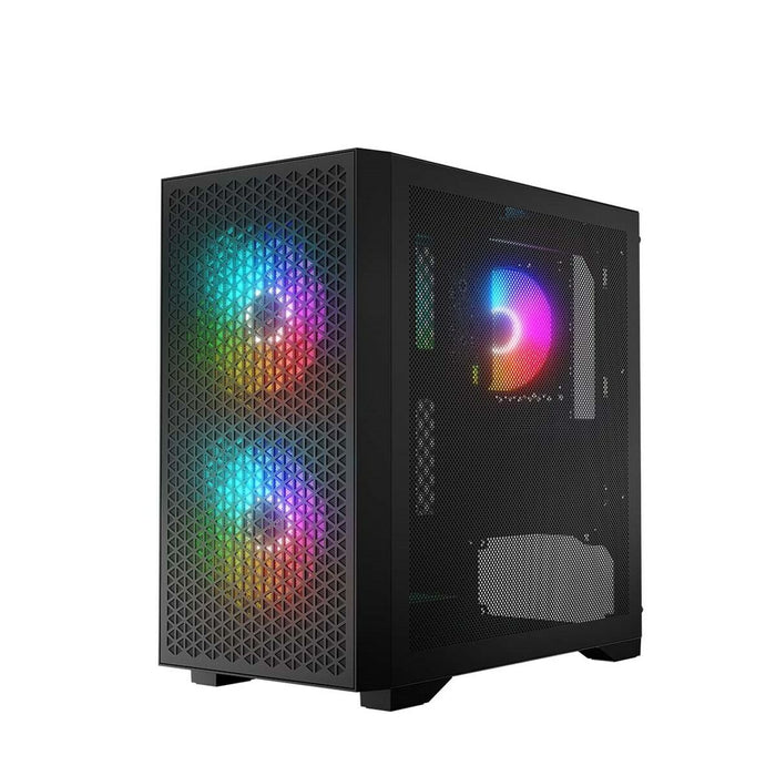 ATX Semi-tower Box Logic AM-DART-PRO-ARGB-10 Black