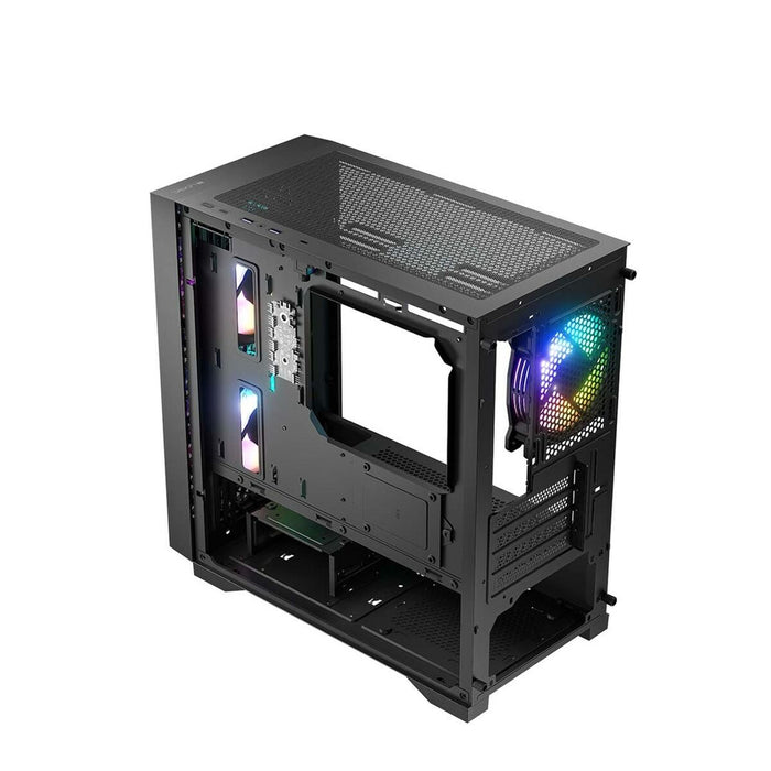 ATX Semi-tower Box Logic AM-DART-PRO-ARGB-10 Black