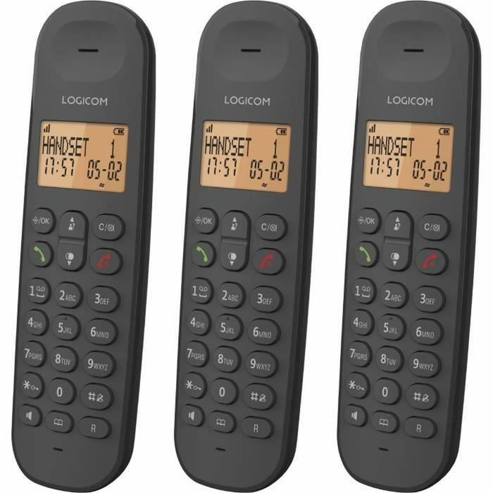 Wireless Phone Logicom ILOA 350 TRIO Black