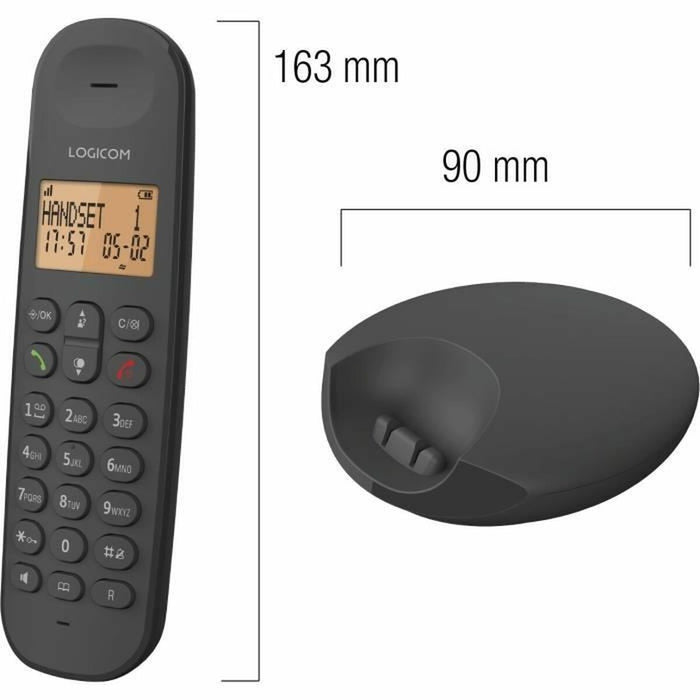 Wireless Phone Logicom ILOA 350 TRIO Black