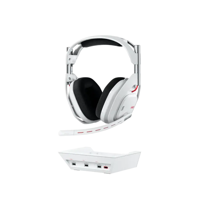 Logitech Astro A50 Lightspeed Wireless Headset with Dock White - Геймърски слушалки<<<Геймърска