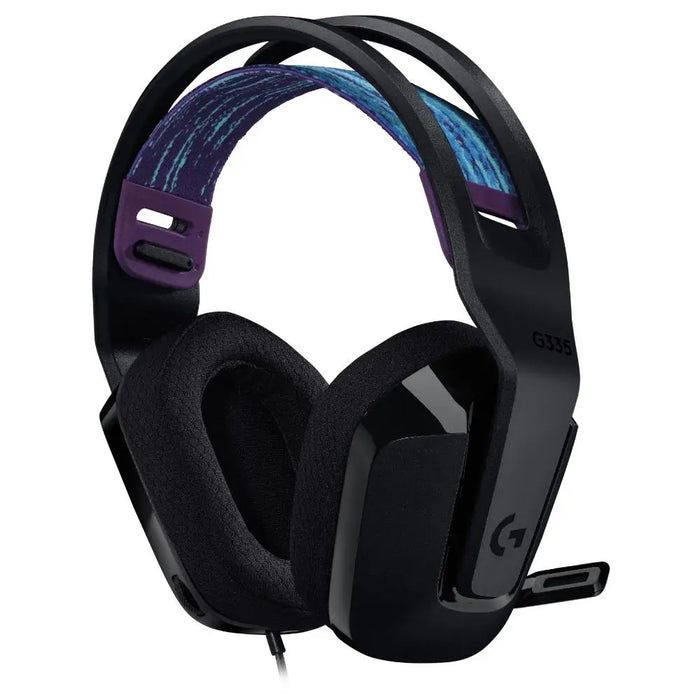 Logitech G335 Gaming Headset Microphone Black - Gaming products<<<Logitech<<<LOGITECH<<<PolyComp&&&Геймърски