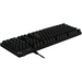 Logitech G512 Keyboard GX Blue Clicky Lightsync RGB USB Passthrough Data/Power Alumium Alloy Game Mode Black Carbon