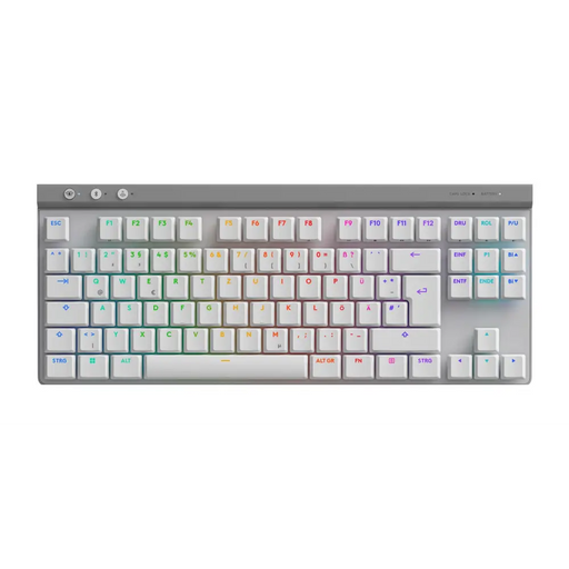 Logitech G515 Lightspeed TKL White Wireless Gaming Keyboard - Gaming