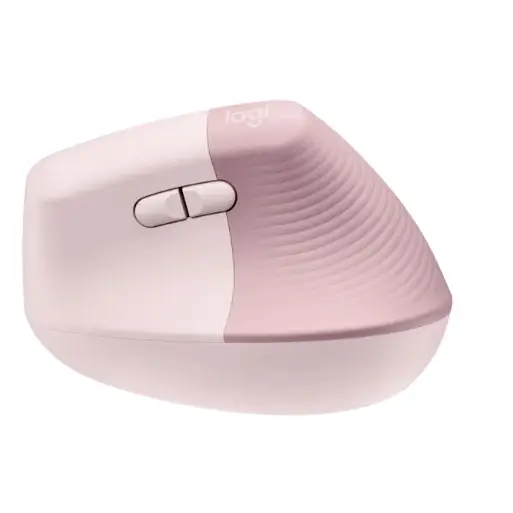 Logitech Lift Vertical Ergonomic Mouse - ROSE/DARK ROSE - EMEA