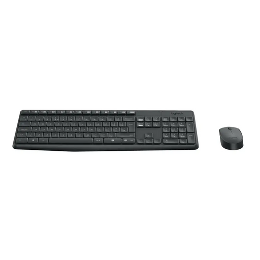 Logitech MK235 Wireless Keyboard and Mouse Combo - Grey - US INTL