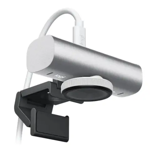 Logitech MX Brio - B2C Pale Grey - Webcams<<<Logitech<<<LOGITECH<<<PolyComp&&&Уеб камери<<<Компютърни