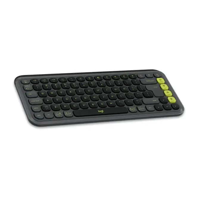 Logitech Pop Icon Keys - Grahite - US INT’L - BT - N/A - INTNL-973 - Keyboards<<<Logitech<<<LOGITECH<<<PolyComp