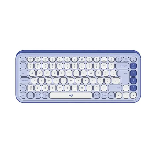 Logitech Pop Icon Keys - Lilac - US INT’L - BT - N/A - INTNL-973 - Keyboards<<<Logitech<<<LOGITECH<<<PolyComp