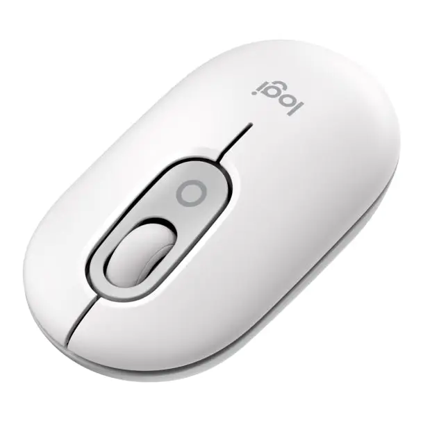 Logitech POP Mouse with emoji - OFF-WHITE - BT - N/A - EMEA28i-935 - FY25,TERRA - Mice<<<Logitech<<<LOGITECH<<<PolyComp
