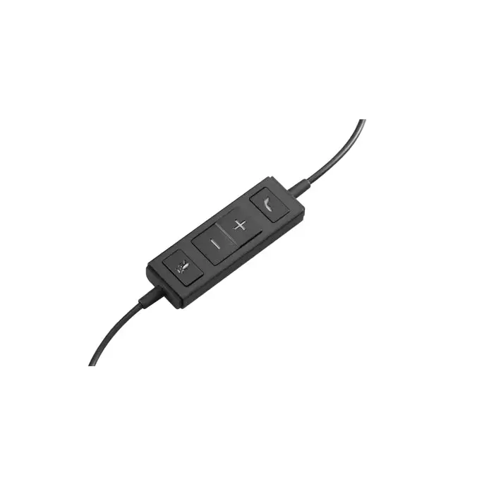 Logitech USB Headset H570e Stereo In-line Controls Echo Cancellation Noise-cancelling USB - Conference