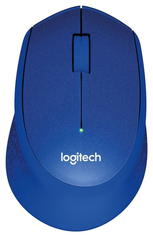 Logitech Wireless Mouse M330 Silent Plus blue - Mice<<<Logitech<<<LOGITECH<<<PolyComp&&&Електроника Периферни и