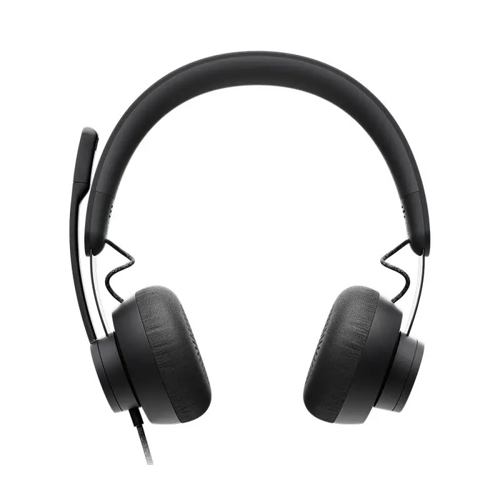 Logitech Zone Wired USB Headset UC Noise-cancelling Microphone Flexible Mic Passive Noise Isolation Inline controls