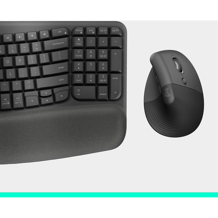 Wireless Set LOGITECH WAVE KEYS + LIFT COMBO GR 920-013635