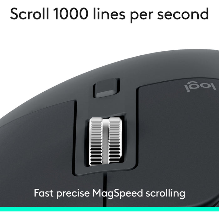 Mouse Logitech 910-007501 Graphite Steel 8000 dpi