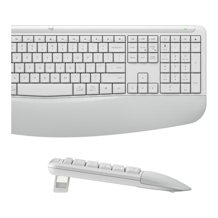 Wireless Set LOGITECH Signature Comfort Plus Combo MK880 Off White