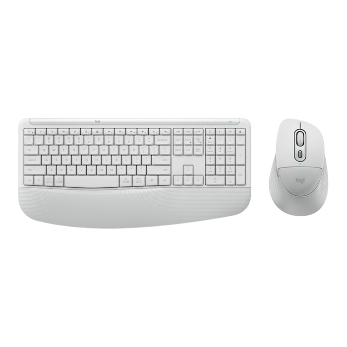 Wireless Set LOGITECH Signature Comfort Plus Combo MK880 Off White
