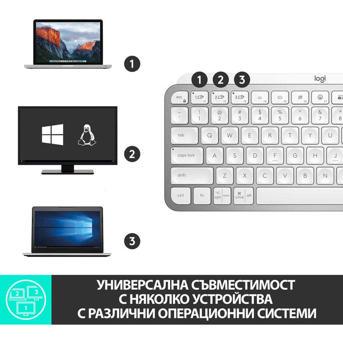 Logitech MX Keys Mini Wireless Keyboard