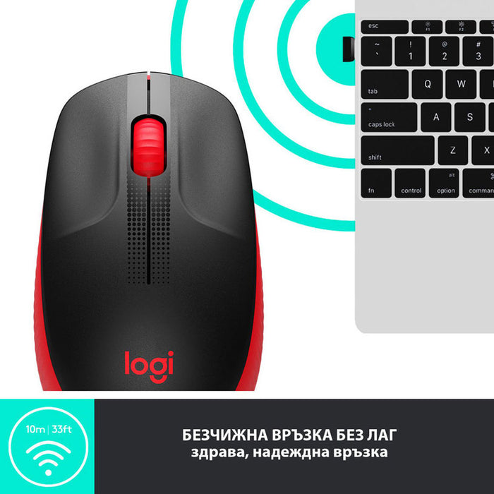 Wireless optical mouse LOGITECH M190