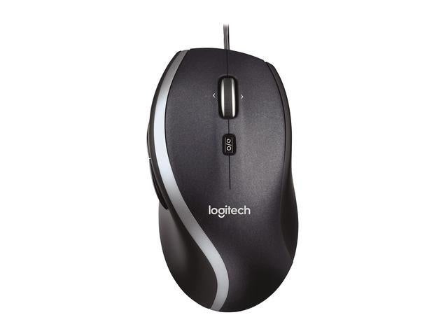 Wired optical mouse LOGITECH M500, Fast scroll, USB, Black