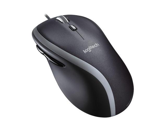 Wired optical mouse LOGITECH M500, Fast scroll, USB, Black