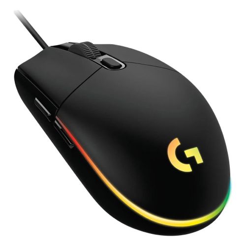 Logitech G102 LightSync Gaming Mouse, RGB, Optical, Wired, USB