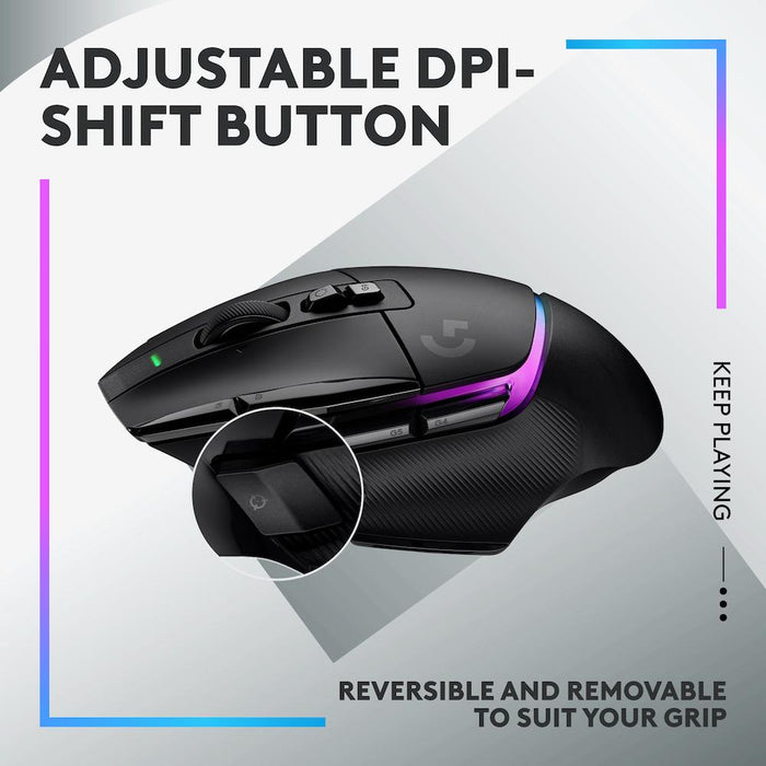 Logitech G502 X Plus Black Lightsync RGB Gaming Mouse