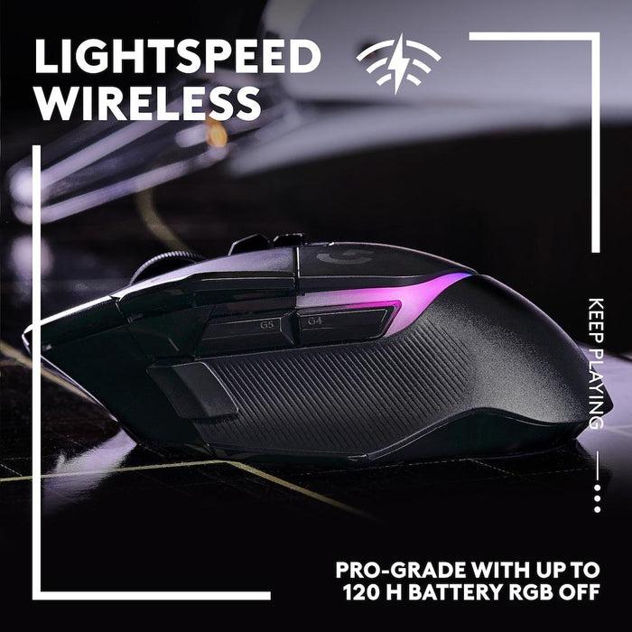 Logitech G502 X Plus Black Lightsync RGB Gaming Mouse