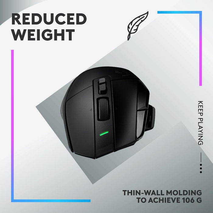 Logitech G502 X Plus Black Lightsync RGB Gaming Mouse