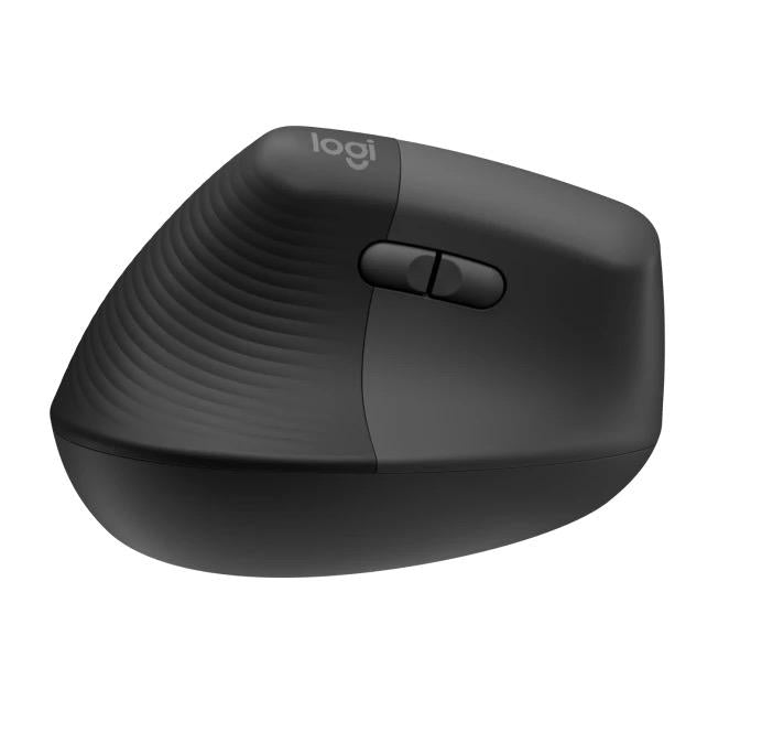 Logitech Lift Left Vertical Wireless Mouse, Ergonomic, Graphite