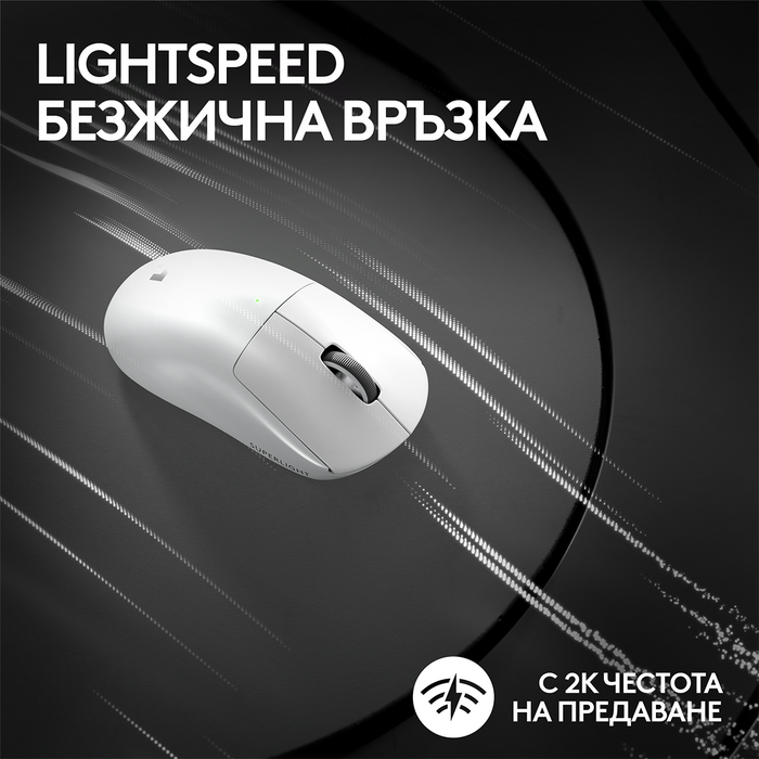 Logitech G Pro X Superlight 2 Wireless Gaming Mouse White