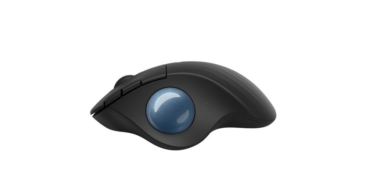 Logitech ERGO M575S graphite wireless optical mouse, Trackball