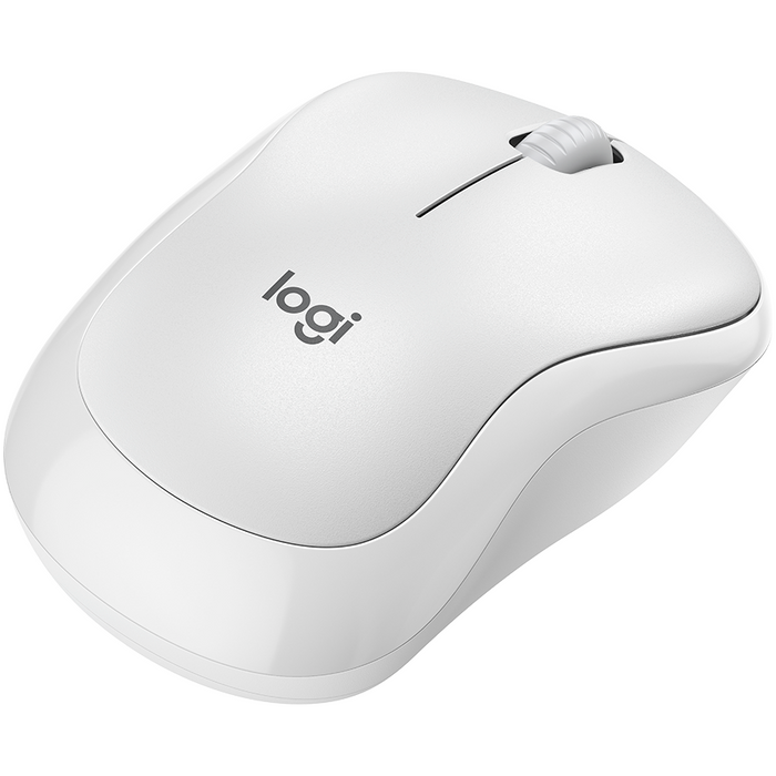 Wireless optical mouse LOGITECH M240, Off-White