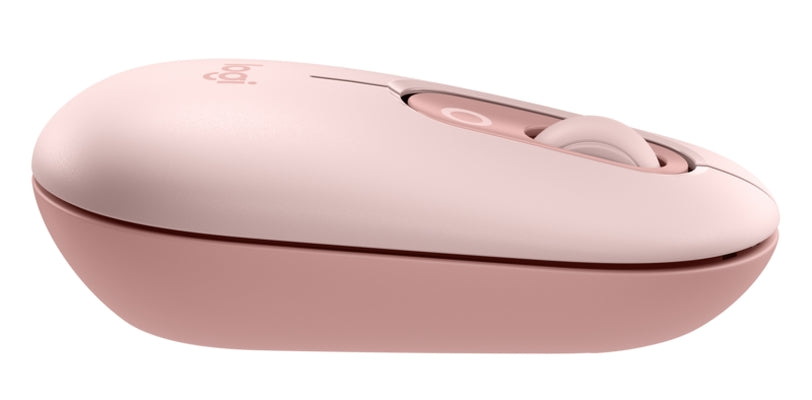 Logitech POP Mouse with emoji -  ROSE - BT - N/A - EMEA28i-935 - FY25,TERRA