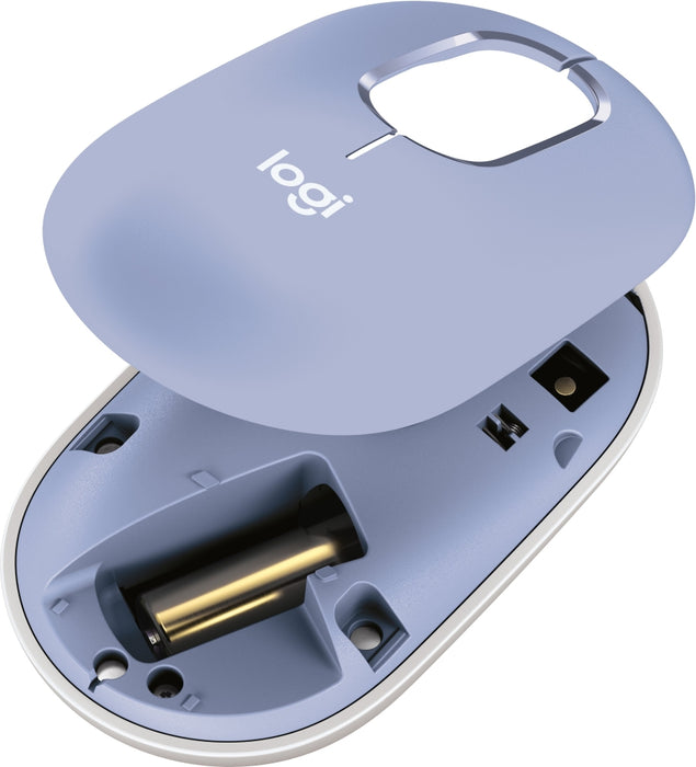 Logitech POP Mouse with emoji -  LILAC - BT - N/A - EMEA28i-935 - FY25,TERRA