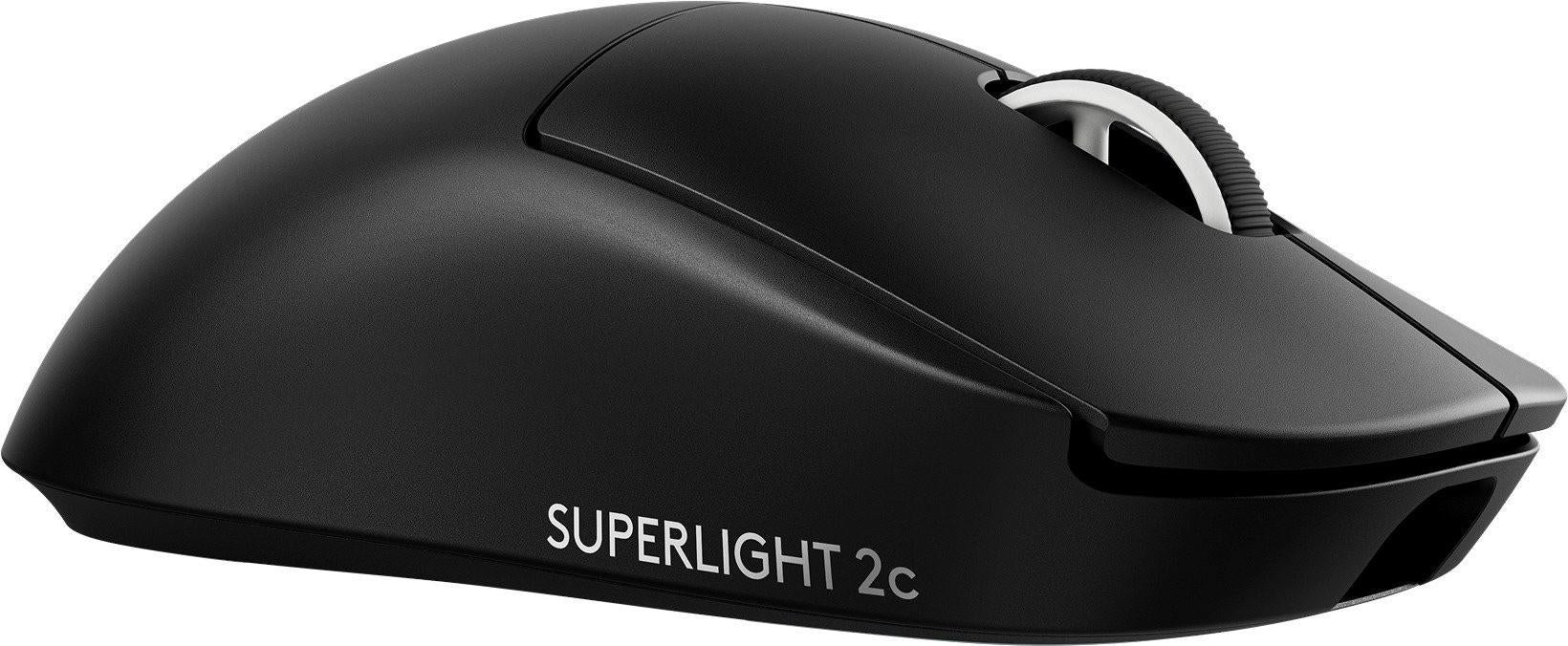 Logitech G Pro X Superlight 2c compact wireless mouse, black