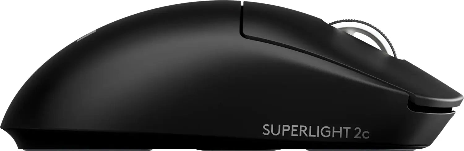 Logitech G Pro X Superlight 2c compact wireless mouse, black