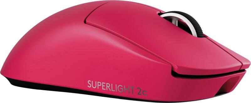 Logitech G Pro X Superlight 2c Compact Wireless Mouse - Magenta