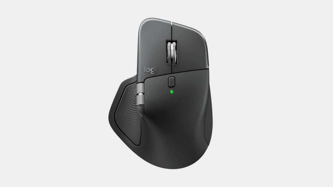 Wireless laser mouse LOGITECH MX MASTER 4 Graphite
