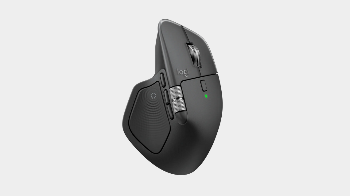 Wireless laser mouse LOGITECH MX MASTER 4 Graphite